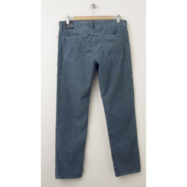 Gap 1969 Sexy Boyfriend Cords Corduroy Pants in Blue River (back)