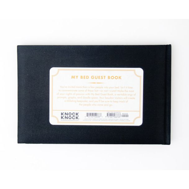 Knock Knock My Bed Guest Book