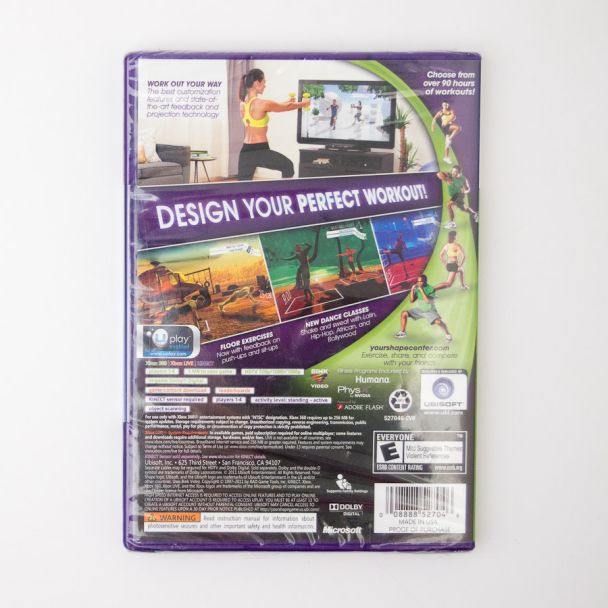 YourShape Fitness Evolved 2012 for Microsoft Xbox 360