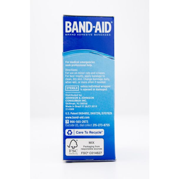 Band-Aid Water Block Clear Adhesive Bandages 30 Count - 20 - 1 in x 2 1/2 in and  10 - 3/4 in x 2 in