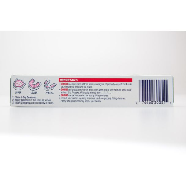 Fixodent Plus Precision Hold & Seal Denture Adhesive Cream Scope Flavor net wt 2.0 oz