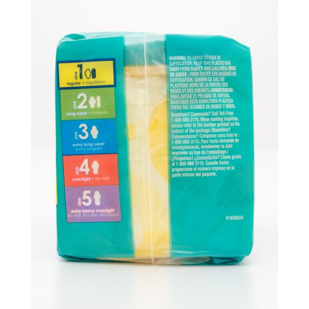 Always Ultra Thin Size 1 Regular Without Wings 22 Pads