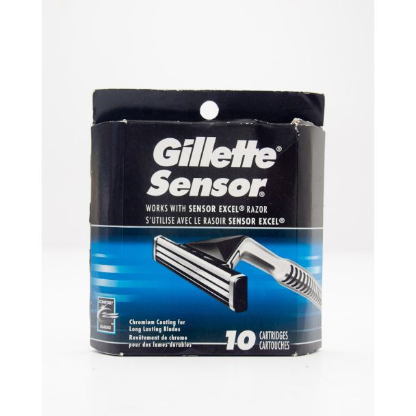 Gillette Sensor Razor Blade 10 Cartridges