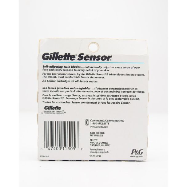 Gillette Sensor Razor Blade 10 Cartridges