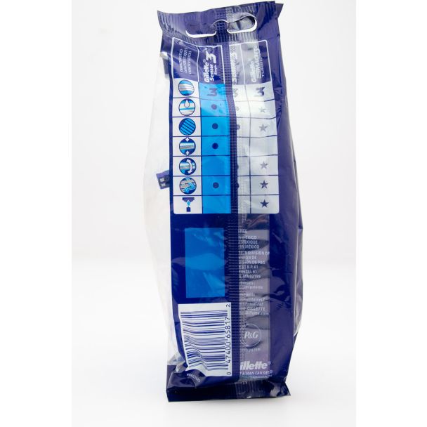 Gillette Sensor3 Simple Disposable Razors 4 Razors