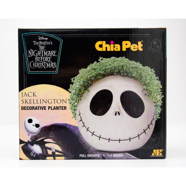 Chia Pet Jack Skellington Planter