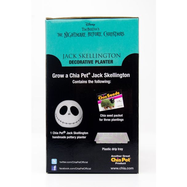 Chia Pet Jack Skellington Planter