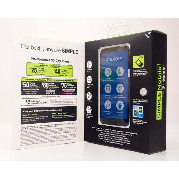 Simple Mobile Samsung Galaxy A01 Prepaid Smartphone