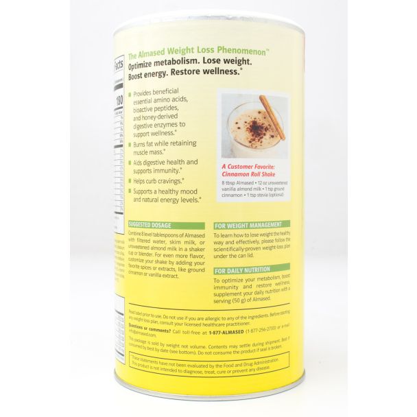 Almased Low-Glycemic High-Protein Formula net wt 17.6 oz