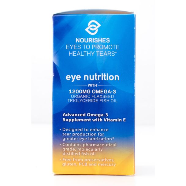 Thera Tears Nutrition Omega-3 Supplement for Dry Eye Symptoms 90 Soft-Gels