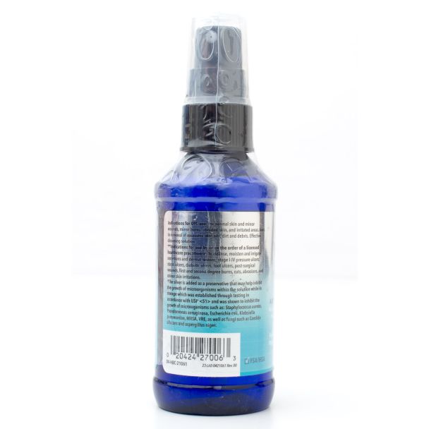 Silvex Wound Wash Antibacterial Nano Silver 4 fl oz