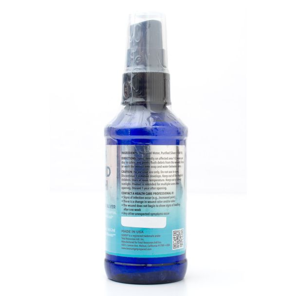 Silvex Wound Wash Antibacterial Nano Silver 4 fl oz