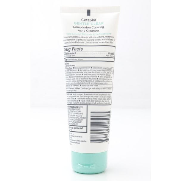 Cetaphil Gentle Clear Complexion Clearing Acne Cleanser 4.2 fl oz