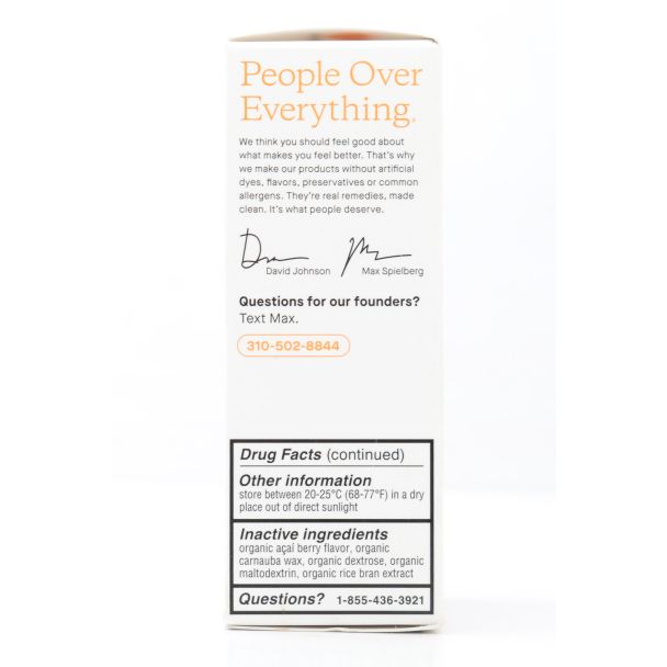 Genexa Cold Crush Homeopathic Cold & Cough Organic Acai Berry Flavor 60 Chewable Tablets 60 Chewable Tablets