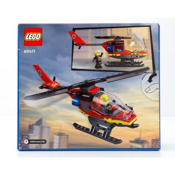 LEGO City Fire Rescue Helicopter #60411