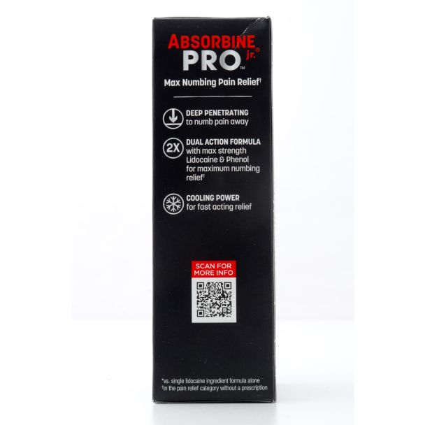 Absorbine Jr. Pro Pain Relief Roll On Lidocaine + Phenol net wt 2.5 oz