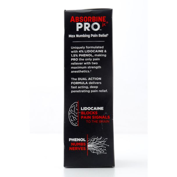 Absorbine Jr. Pro Pain Relief Roll On Lidocaine + Phenol net wt 2.5 oz