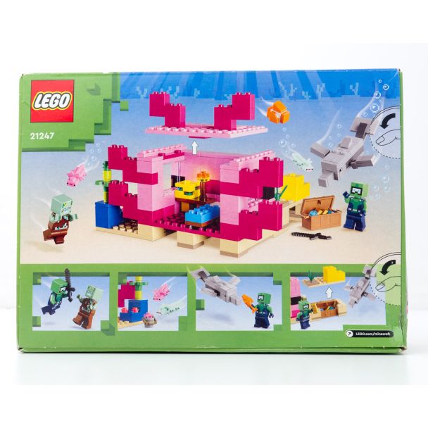 LEGO Minecraft The Axolotl House #21247