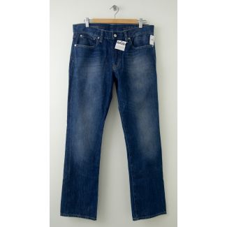 NEW Gap Men's 1969 Straight Fit Jeans in Blue Gift Wash 