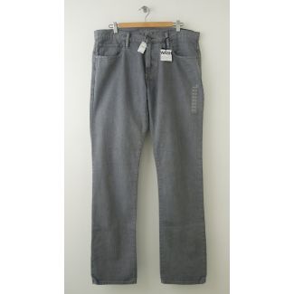 NEW Gap 1969 Skinny Fit Jeans in Clouded Grey Men's 36x34