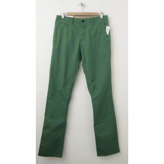 NEW Gap Men's Lived-In Slim Khaki Pants in New Grass Green