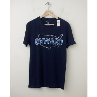 NEW Gap G Tee Onward Graphic T-Shirt in Navy