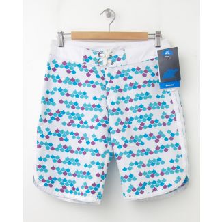 NEW EMS Women's Sessions Board Shorts in Bright White