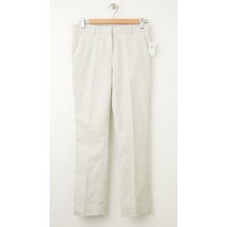NEW Gap Heathered Tailored Crop Pants in Medium Grey Heather