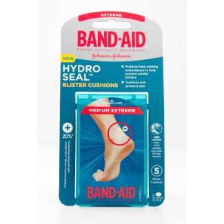 Band-Aid Hydro Seal Blister Cushions Medium Extreme 5 - 1.6 x 2.6 in Cushions