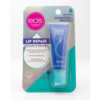 EOS  The Hero Condition + Protect Lip Repair Extra Dry Lip Treatment Natural Strawberry Extract net 0.35 fl oz