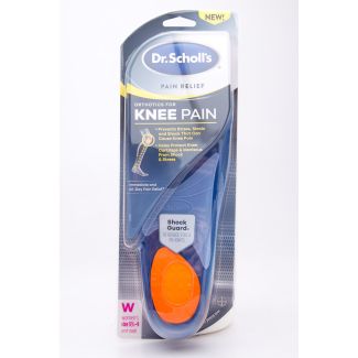 Dr. Scholl's Pain Relief Orthotics for Knee Pain Women's Size 5.5-9 1 Pair