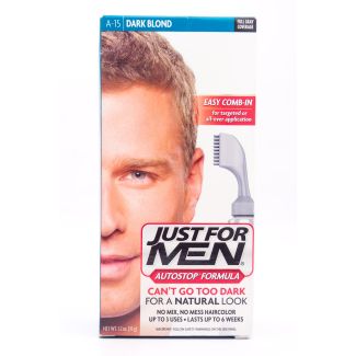 Just For Men AutoStop Easy No-Mix Haircolor A-15 Dark Blond net wt 1.2 oz