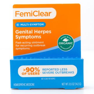 FemiClear Multi-Symptom Genital Herpes Symptoms net wt 0.5 oz