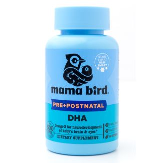 Momma Bird Pre+Post Natal DHA 500mg 60 Softgels