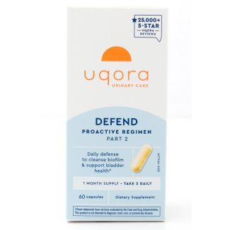 Uqora Urinary Care Defend Proactive Regimen Part 2 60 Capsules (1 Month Supply)