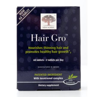 New Nordic Hair Grow Dietary Supplement 60 Tablets