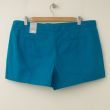 NEW Gap Women's Canvas Clean Front Shorts in Dynasty Turquoise