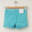 GapKids Girl's 1969 Classic Rolled Hem Denim Shorts in Swimming Blue (back)