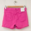 GapKids Girl's 1969 Classic Rolled Hem Denim Shorts in Phoebe Pink (back)
