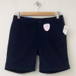 NEW GapKids Girl's GapShield Uniform Flat Front Shorts in True Navy 