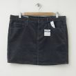 NEW Gap 1969 Cord Mini Skirt in Shark Fin