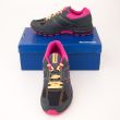 Reebok Women's Record Finish RS Trail Running Shoes V47083 in Black/Gravel/Pink/Orange