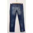 NEW Gap 1969 Deconstructed Real Straight Jeans in Thunderstruck