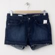 NEW Gap 1969 Raw-Edge Maddie Slim Cut-Off Denim Shorts in Langer Wash