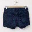 NEW Gap 1969 Raw-Edge Maddie Slim Cut-Off Denim Shorts in Langer Wash (back)