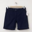 NEW Gap Boyfriend Roll-Up Bermuda Shorts in Navy