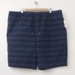NEW Old Navy Pull-On Striped Beach Shorts 9.5" in Ink Blue