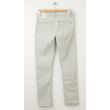 NEW Gap Skinny Mini Zip Khaki Pants in Light Grey (back)