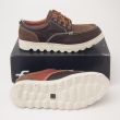 PF Flyers Hughes Leather Oxford Shoes PM14BL1A in Brown