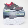Skechers Men's Equalizer Deal Maker Running Shoe 51358/CCRD in Charcoal/Red